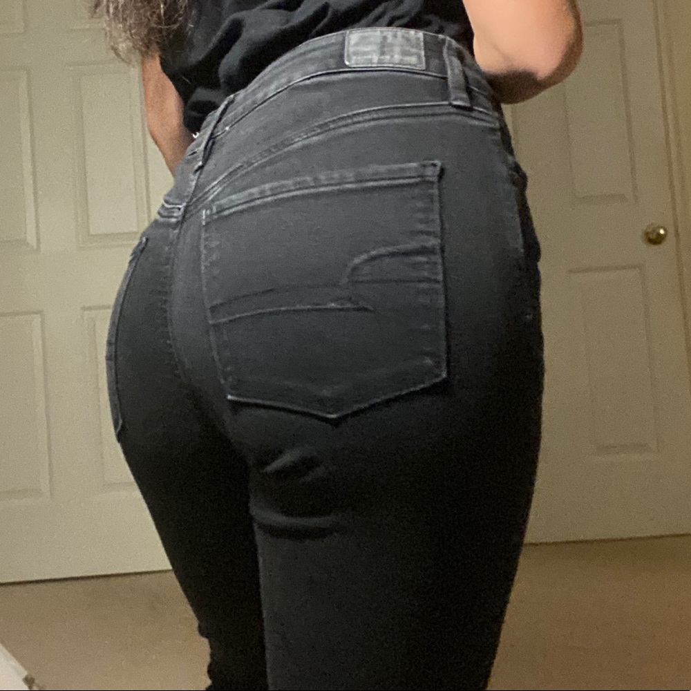 American Eagle Black Skinnies